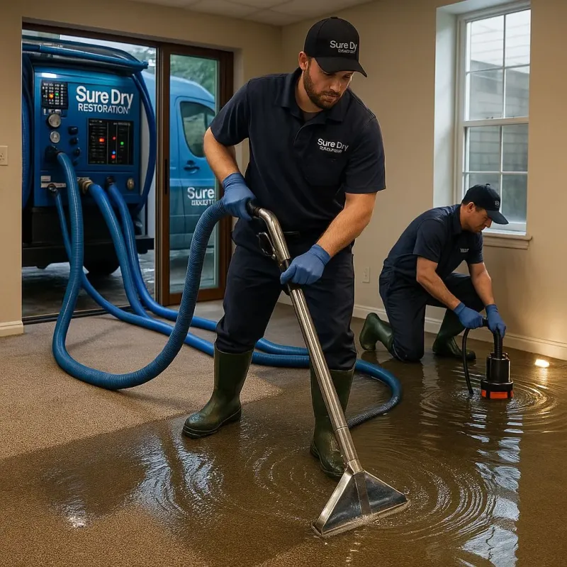 Water Extraction and Removal process in Newcastle, OK
